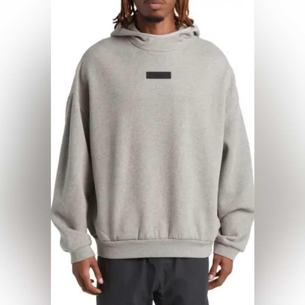 Essentials NWT Hoodie Sweatshirt Dark Heather Oat Fear If God Size XS